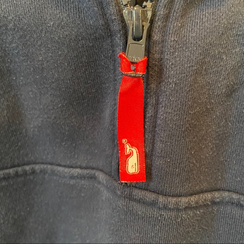 Vineyard Vines Quarter ZIP Sweatshirt. Size Small. - Picture 3 of 11